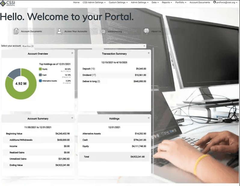 Portal+ gets widgets